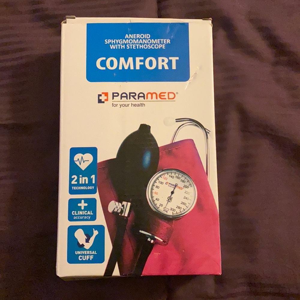 Paramed Aneroid Sphygmomanometer with Sethoscope price is for each..